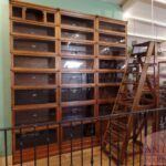 Antieke eikenhouten Globe Wernicke stapelbare boekenkast 1