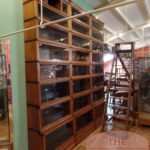 Antieke eikenhouten Globe Wernicke stapelbare boekenkast 2