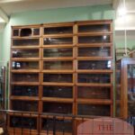 Antieke eikenhouten Globe Wernicke stapelbare boekenkast 3