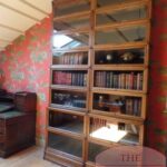 Antieke eikenhouten originele stapel Globe Wernicke boekenkast 1