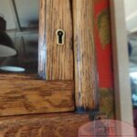 Antieke eikenhouten originele stapel Globe Wernicke boekenkast 4