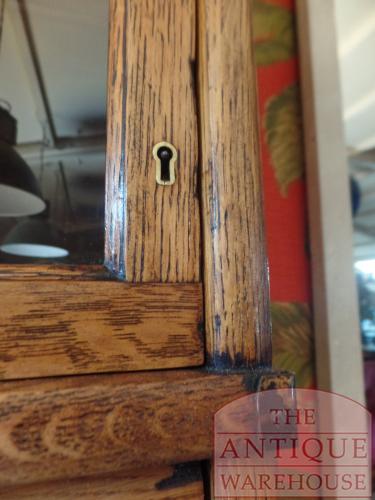 Antieke eikenhouten originele stapel Globe Wernicke boekenkast 4