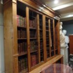 Antieke eikenhouten Schotse boekenkast van circa 1850 3