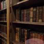 Antieke eikenhouten Schotse boekenkast van circa 1850 4