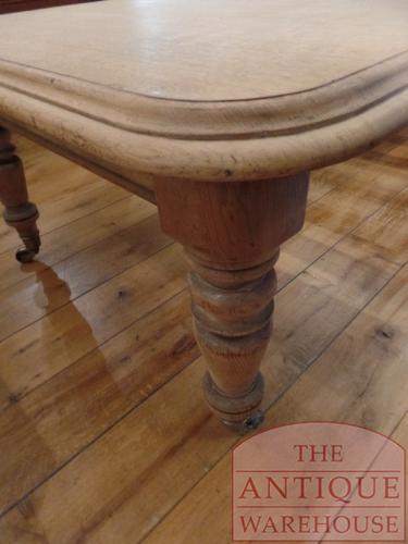 antieke eikenhouten uitschuif eettafel 2