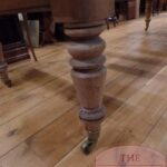 antieke eikenhouten uitschuif eettafel 3