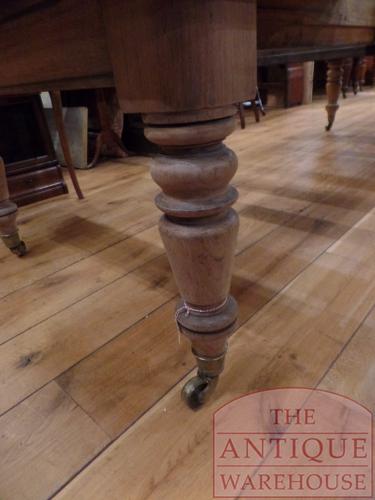 antieke eikenhouten uitschuif eettafel 3