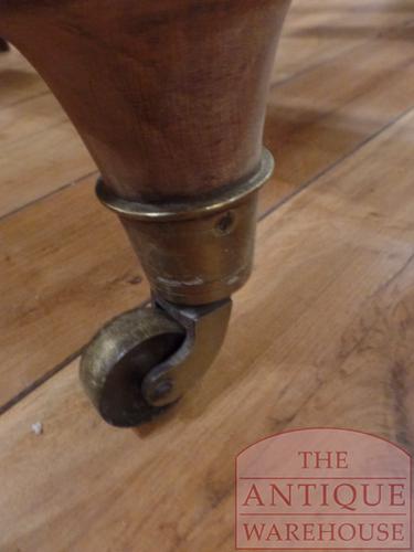 antieke eikenhouten uitschuif eettafel 4