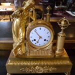 Antieke empire pendule “pendule lectura” 1