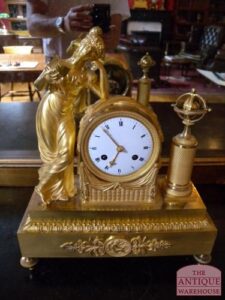 antieke empire pendule "pendule lectura"