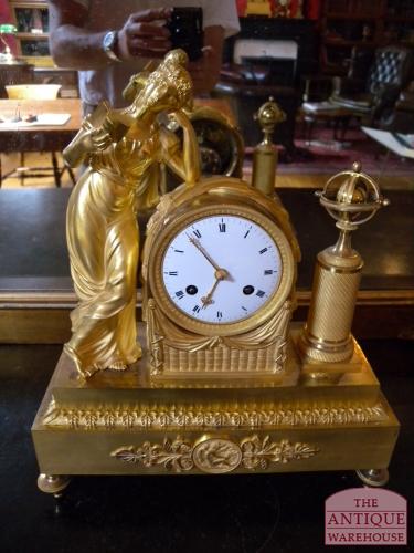 antieke empire pendule "pendule lectura"