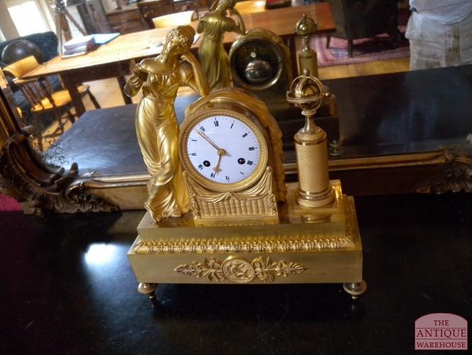 Antieke empire pendule “pendule lectura” 3