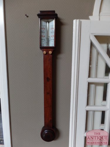 antieke Engelse barometer van circa 1860