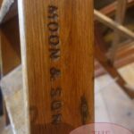 antieke Engelse bibliotheektrap 2