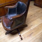 Antieke Engelse bureaustoel 2