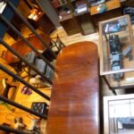 antieke Engelse coulissen tafel 1