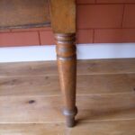 Antieke Engelse eiken landelijke eettafel 1