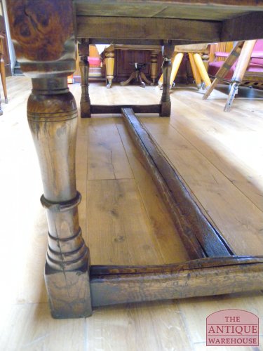 antieke Engelse eiken tafel 2