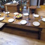 antieke Engelse eiken tafel 3