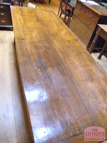 antieke Engelse eiken tafel 4