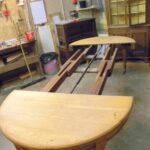 antieke Engelse eiken tafel 2