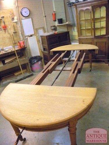 antieke Engelse eiken tafel 2