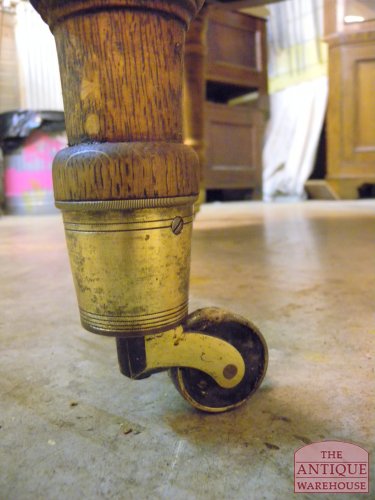 antieke Engelse eiken tafel 3