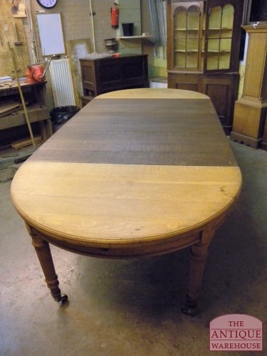 antieke Engelse eiken tafel 5
