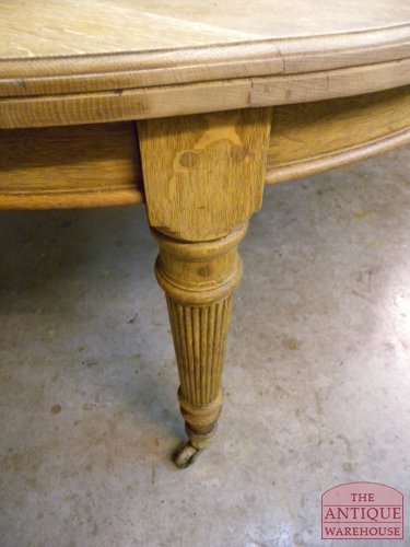 antieke Engelse eiken tafel 6