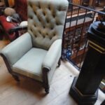 antieke Engelse fauteuil 1