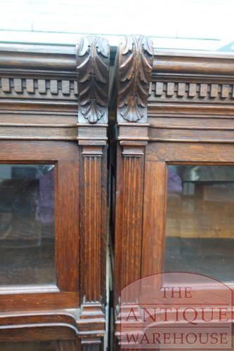 Antieke Engelse Globe Wernicke boekenkast 4