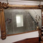 Antieke Engelse hal regency spiegel 2