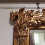 Antieke Engelse hal regency spiegel 3