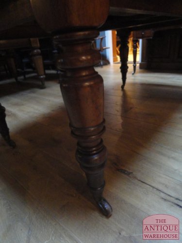 antieke Engelse kleine coulissen tafel 2