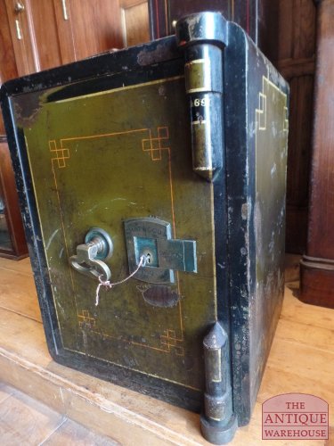 antieke Engelse kluis, Chatwood patent London, VERKOCHT