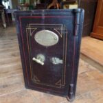 antieke Engelse kluis J. Cartwright & Son 1