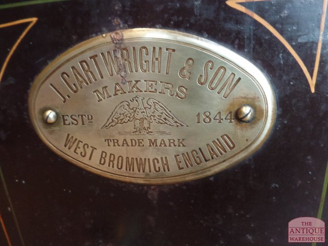 antieke Engelse kluis J. Cartwright & Son 2