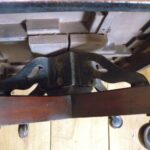 Antieke Engelse mahonie boekenmolen 2