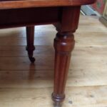 antieke Engelse mahonie eettafel 1