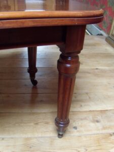 antieke Engelse mahonie eettafel, VERKOCHT