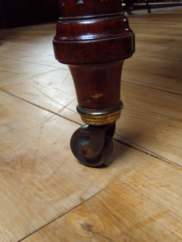 antieke Engelse mahonie eettafel 2