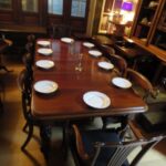 antieke Engelse mahonie tafel 3