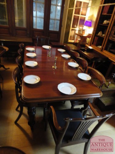 antieke Engelse mahonie tafel 3