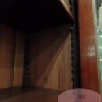 Antieke Engelse mahoniehouten breakfront boekenkast 3