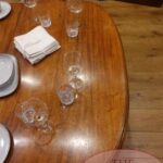 antieke Engelse mahoniehouten coulissentafel 3