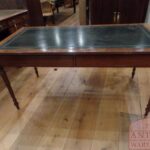 Antieke Engelse mahoniehouten schrijftafel 2