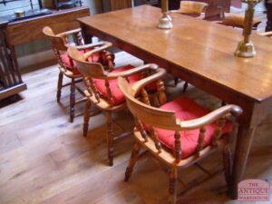 antieke Engelse smokers bow windsor chair VERKOCHT