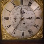 Antieke Engelse staande klok 1