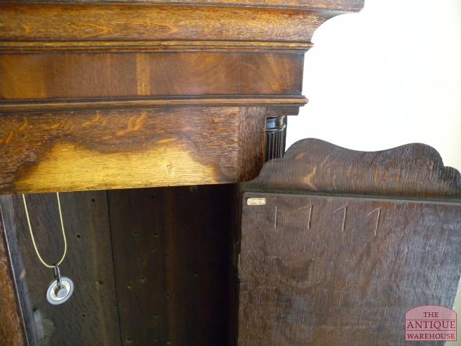 Antieke Engelse staande klok 2