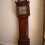 Antieke Engelse staande klok 3